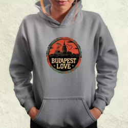 Magnolion Budapest LOVE v3 női pulóver (20818-PN)