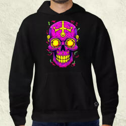 Magnolion Rajzfilm koponya v8 férfi pulóver (8232-P)