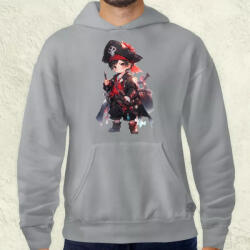 Magnolion Chibi kalóz v7 férfi pulóver (6786-P)