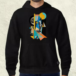 Magnolion Kortárs modern digitális művészet v6 férfi pulóver (2658-P)