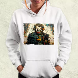 Magnolion Pareidolia Joker város fantázia v3 női pulóver (6979-PN)