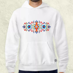 Magnolion Magyar népi motívum v22 férfi pulóver (8431-P)