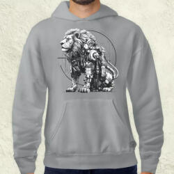 Magnolion Kiborg oroszlán v77 férfi pulóver (24986-P)