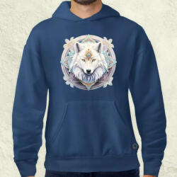 Magnolion Farkas mandala fantázia v3 férfi pulóver (8626-P)