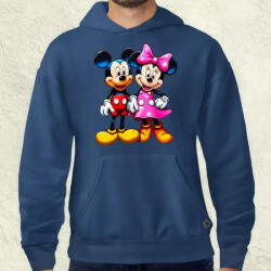 Magnolion Pop art Mickey és Minnie v1 férfi pulóver (6238-P)