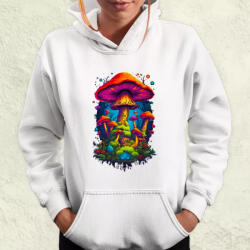 Magnolion Pszichedelikus varázsgomba v5 női pulóver (6240-PN)