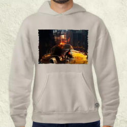 Magnolion Pareidolia Logan város fantázia v3 férfi pulóver (6986-P)