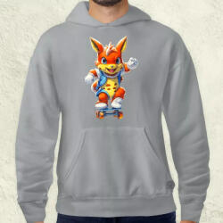 Magnolion Retró Pokémon fanart v3 férfi pulóver (8479-P)