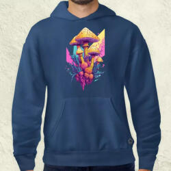 Magnolion Pszichedelikus varázsgomba v15 férfi pulóver (27358-P)