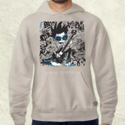 Magnolion Rajzfilm punk srác v30 férfi pulóver (25469-P)