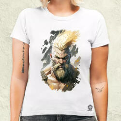 Magnolion Viking portré v5 női póló (2978-N)