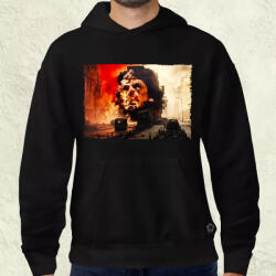 Magnolion Pareidolia Che Guevara város fantázia v1 férfi pulóver (7428-P)