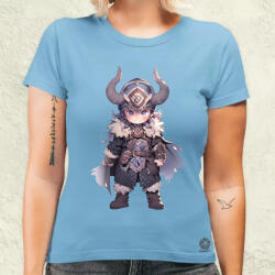 Magnolion Chibi viking srác v3 női póló (6811-N)