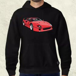 Magnolion Ferrari F40 rajz v7 férfi pulóver (20843-P)