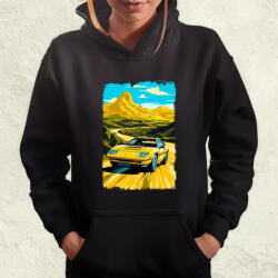 Magnolion Lotus Esprit retró utazás v2 női pulóver (4127-PN)