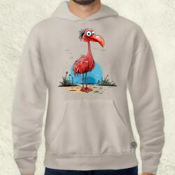 Magnolion Flamingó nyaral v3 férfi pulóver (24000-P)