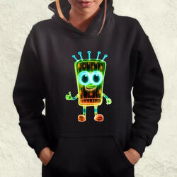 Magnolion Neon szivacs fantázia v2 női pulóver (7396-PN)