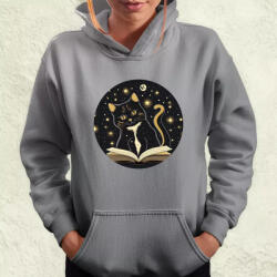 Magnolion Az éjszaka és a macska v5 női pulóver (1107-PN)