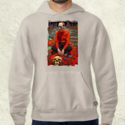 Magnolion Szürreál entrópia v4 férfi pulóver (5485-P)