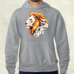 Magnolion Kiborg oroszlán v66 férfi pulóver (24975-P)