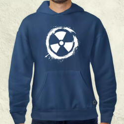 Magnolion Radioaktív fehér férfi pulóver (28131-P)