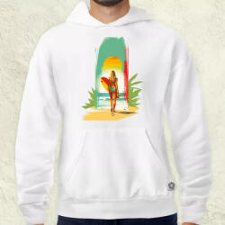 Magnolion Szörfös lány v8 férfi pulóver (24031-P)