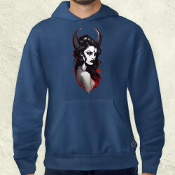 Magnolion Neo traditional női vámpír tetoválás v4 férfi pulóver (9671-P)