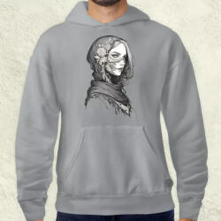 Magnolion Dark cyberpunk portré v10 férfi pulóver (23975-P)