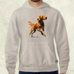 Magnolion Magyar kutyák ugrik a vizsla férfi pulóver (685-P)