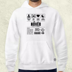 Magnolion Nővér összetevői fekete férfi pulóver (28220-P)