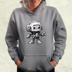 Magnolion Chibi mecha v2 női pulóver (6537-PN)