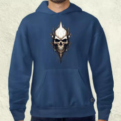 Magnolion Minimál koponya v10 férfi pulóver (7361-P)