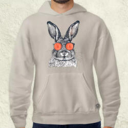 Magnolion Retró nyuszi v2 férfi pulóver (22173-P)