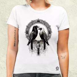 Magnolion Hugin és Munin amulett v2 női póló (6356-N)