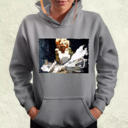 Magnolion Pareidolia Marilyn Monroe város fantázia v1 női pulóver (7433-PN)