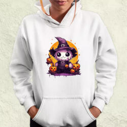 Magnolion Cuki Halloween v4 női pulóver (8344-PN)