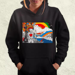 Magnolion Spirituális béke v6 női pulóver (28084-PN)