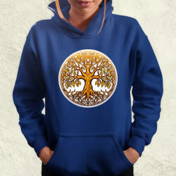 Magnolion Díszes életfa v5 női pulóver (8605-PN)