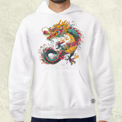 Magnolion Fenséges sárkány v1 férfi pulóver (20646-P)