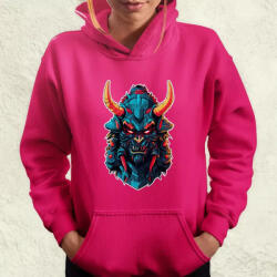 Magnolion Szamuráj maszk v11 női pulóver (5291-PN)