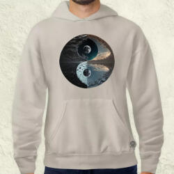 Magnolion Pokol és menny Yin és Yang v4 férfi pulóver (1181-P)