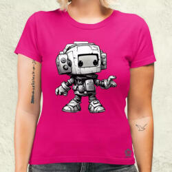 Magnolion Chibi mecha v2 női póló (6537-N)