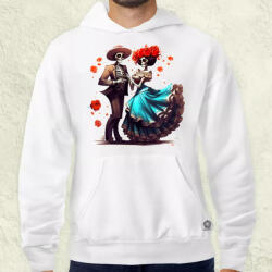 Magnolion Día de los Muertos v4 férfi pulóver (6837-P)