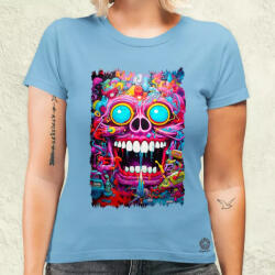 Magnolion Pszichedelikus szörny maszk v7 női póló (7514-N)