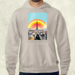 Magnolion Minimál Párizs v2 férfi pulóver (7365-P)