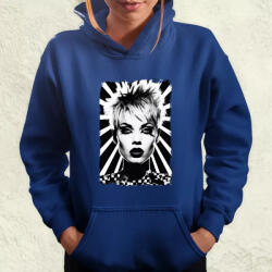 Magnolion Pop art punk portré v1 női pulóver (6245-PN)