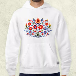 Magnolion Magyar népi motívum v4 férfi pulóver (8436-P)