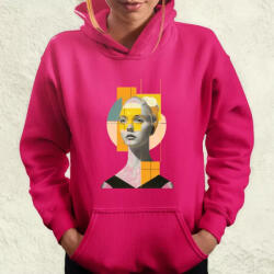 Magnolion Kortárs modern digitális művészet v1 női pulóver (2646-PN)