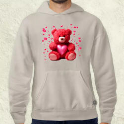 Magnolion Szíves maci v1 férfi pulóver (21475-P)