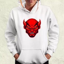 Magnolion Ördög arc v2 női pulóver (7417-PN)